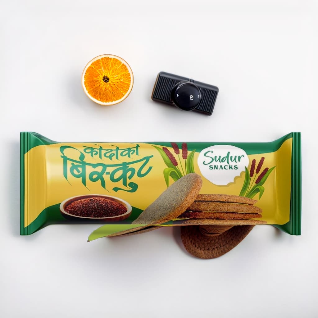 Kodo Millet Biscuits with Orange